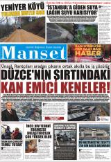 DÜZCE MANŞET