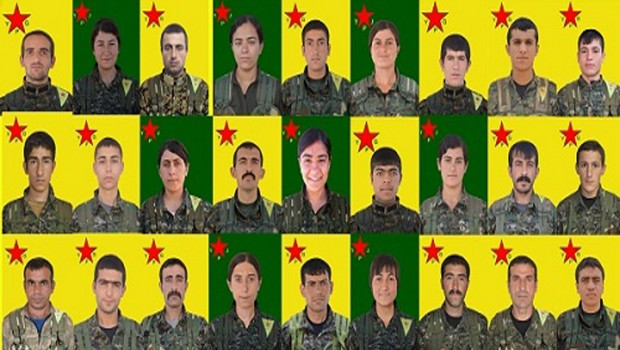 YPG yaşamını yitiren 27 savaşçının kimlik bilgilerini açıkladı