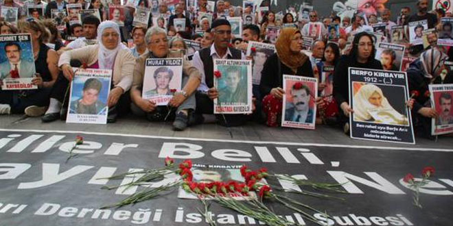 Kayıp yakınları adalet istedi, AKP ve Erdoğan’ı protesto etti