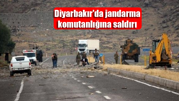 Diyarbakır Hazro Jandarma Komutanlığı’na saldırı