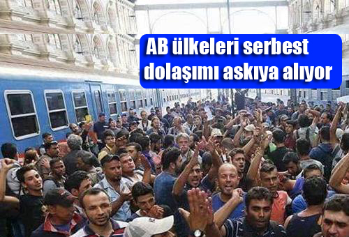 AB ülkeleri serbest dolaşımı askıya alıyor