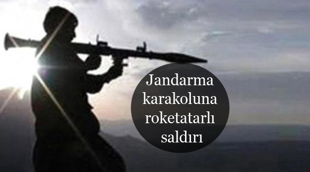 Siirt’te jandarma karakoluna roketatarlı saldırı