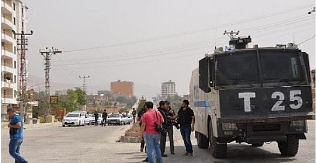 Diyarbakır Silvan’da bir polis yaralandı