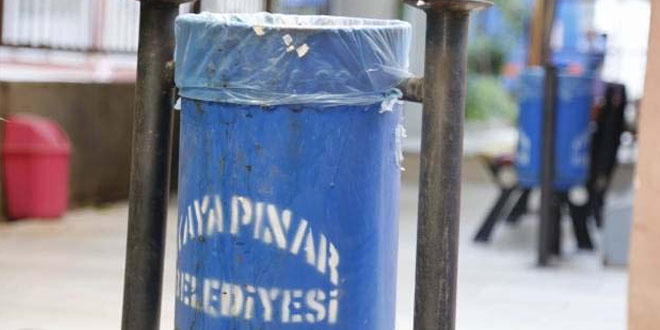 Diyarbakır’da çöp kutuları ‘güvenlik’ gerekçesiyle yasaklandı