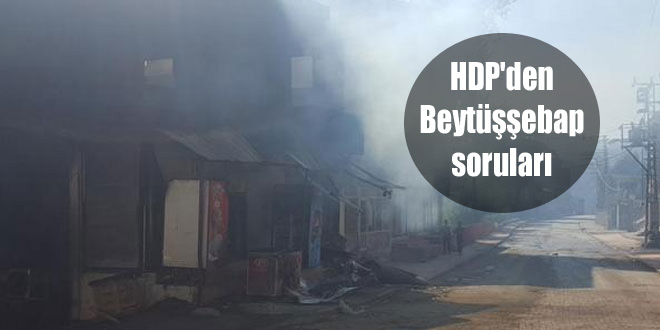 HDP’den Beytüşşebap soruları