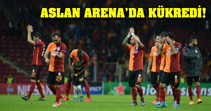 Galatasaray Arena’da kükredi