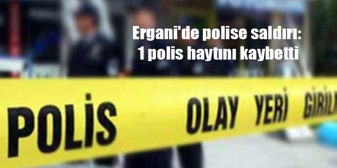 Ergani’de polise saldırı: 1 polis haytını kaybetti