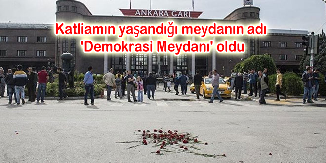 Katliamın yaşandığı meydanın adı ‘Demokrasi Meydanı’ oldu