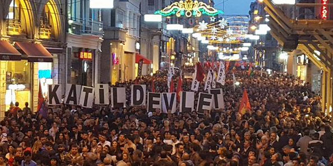 Ankara’daki saldırı birçok kentte protesto edildi