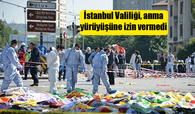 İstanbul Valiliği, anma yürüyüşüne izin vermedi