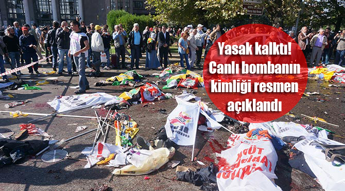 Yasak kalktı! Canlı bombanın kimliği resmen açıklandı