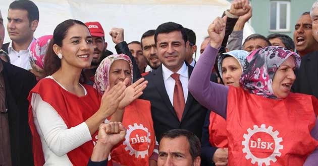 Demirtaş’tan işçilere: HDP iktidara geldiğinde bize karşı da direnin