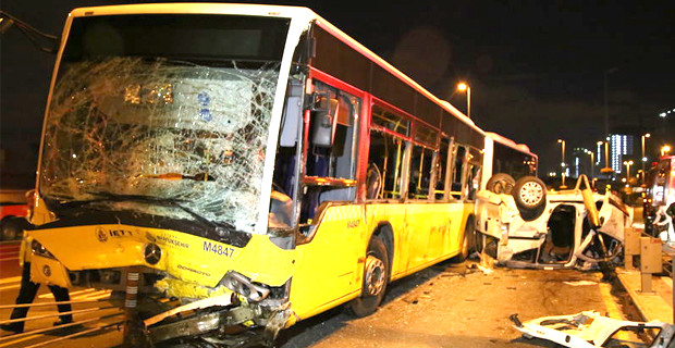 Kadıköy’de katliam gibi kaza!…5 ölü, 5 yaralı!