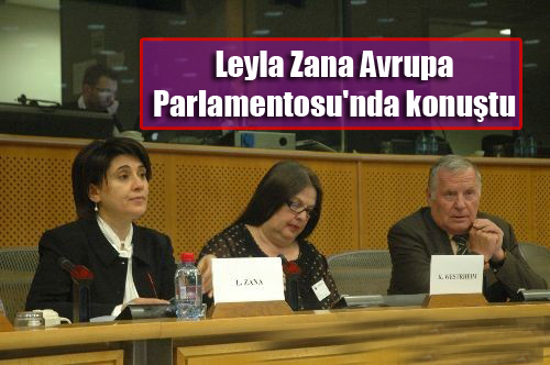 Leyla Zana Avrupa Parlamentosu’nda konuştu