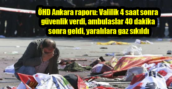 Özgürlükçü Hukukçular Derneği’nin (ÖHD) Ankara raporu