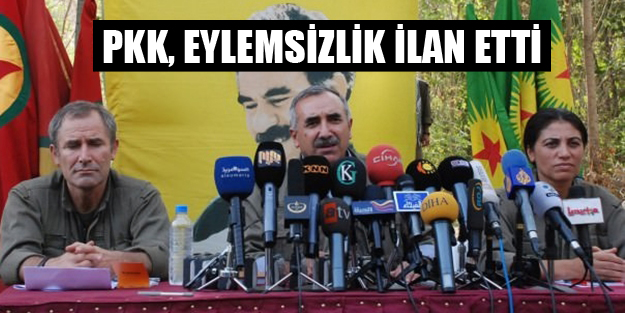 PKK, eylemsizlik ilan etti