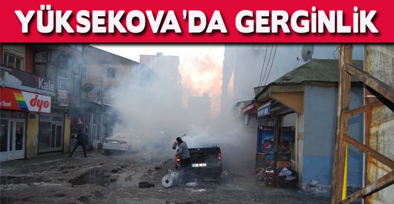 Gever’de katliamı protesto eden halka polis müdahalesi