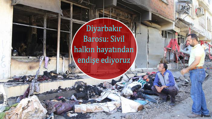 Diyarbakır Barosu: Sivil halkın hayatından endişe ediyoruz