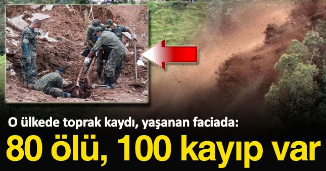 Myanmar’da toprak kayması: 80 ölü, 100 kayıp!