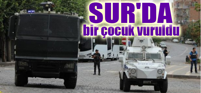 Sur’da bir çocuk vuruldu