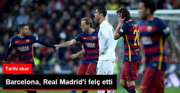 Barcelona, Real Madrid’i 4-0 Yendi