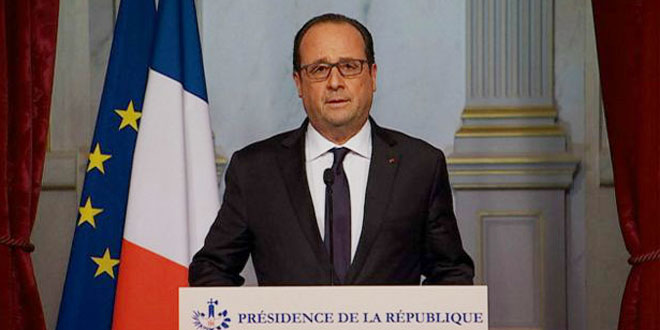 Hollande: IŞİD’in bu saldırıları savaş nedenidir