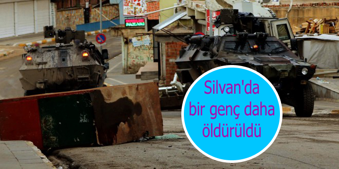 Silvan’da bir genç daha öldürüldü