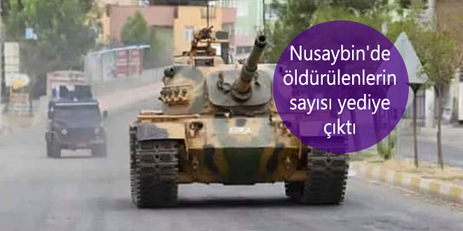 Nusaybin’de öldürülenlerin sayısı yediye çıktı