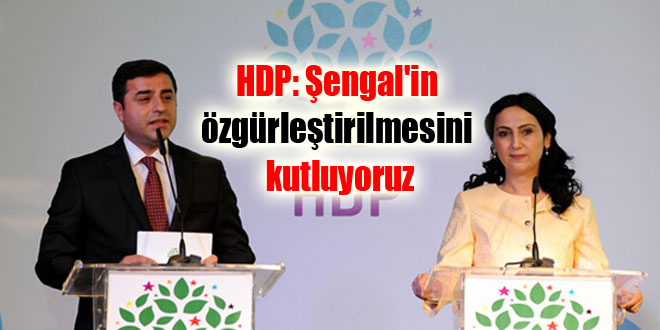 HDP: Şengal’in özgürleştirilmesini kutluyoruz