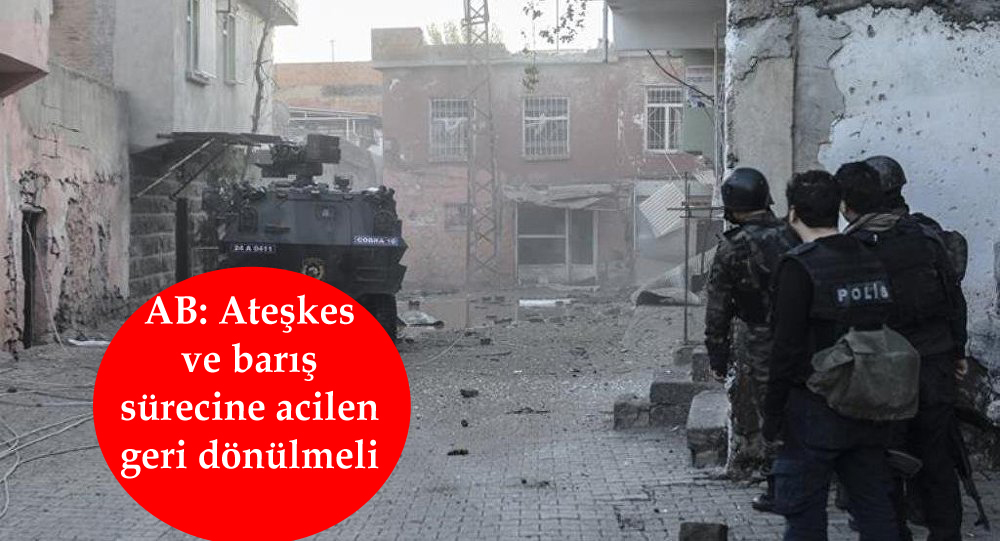 AB: Ateşkes ve barış sürecine acilen geri dönülmeli