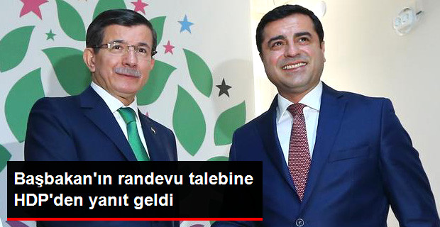 HDP’den Davutoğlu’nun görüşme talebine olumlu yanıt