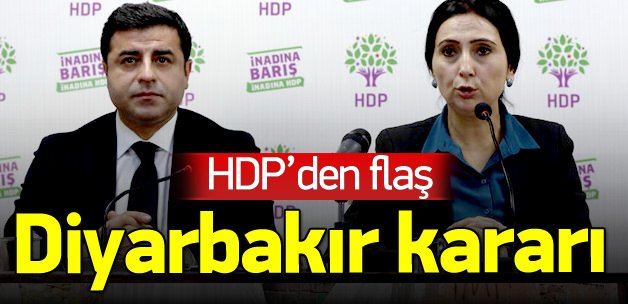 HDP grup toplantısını Diyarbakır’da yapacak