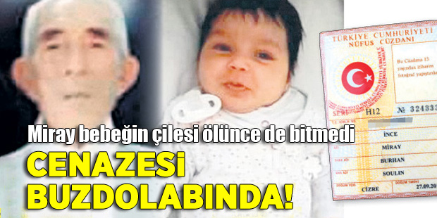 Miray bebek buzdolabında!