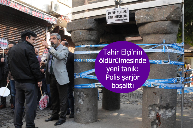 Tahir Elçi’nin öldürülmesinde yeni tanık: Polis şarjör boşalttı