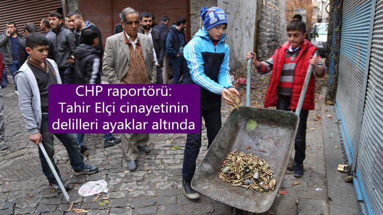 CHP raportörü: Tahir Elçi cinayetinin delilleri ayaklar altında