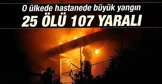 Suudi Arabistan’da hastanede yangın: 25 ölü