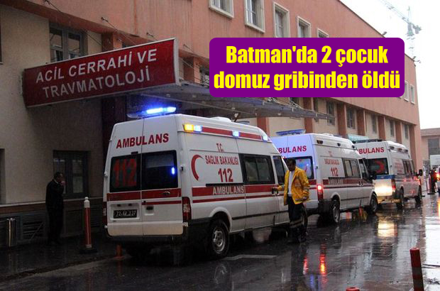 Batman’da 2 çocuk domuz gribinden öldü