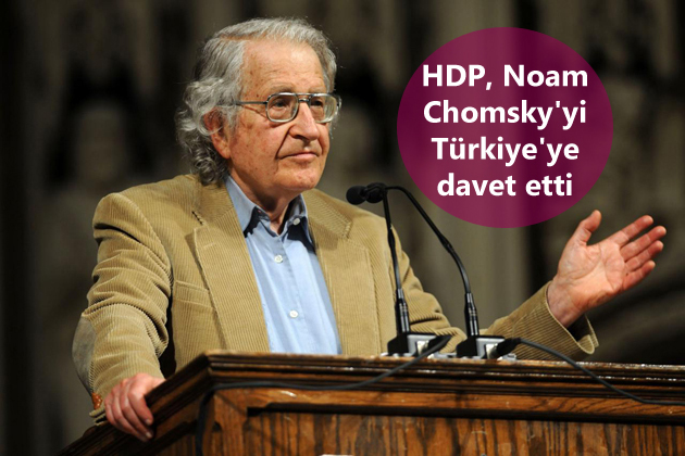 HDP, Noam Chomsky’yi Türkiye’ye davet etti