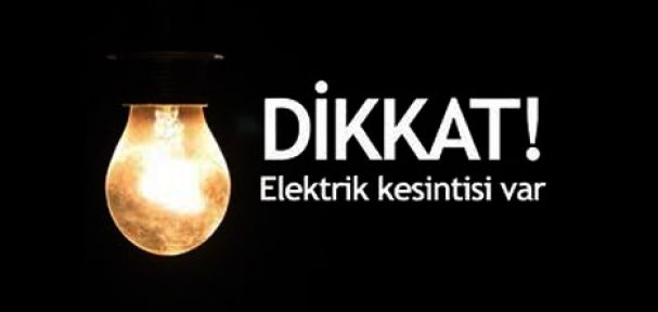 Hakkari ve ilçelerinde elektrik kesintisi