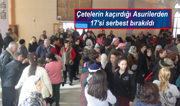 Çetelerin kaçırdığı Asurilerden 17’si serbest bırakıldı