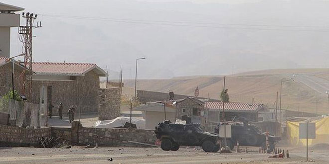 Midyat’ta jandarma karakoluna saldırı