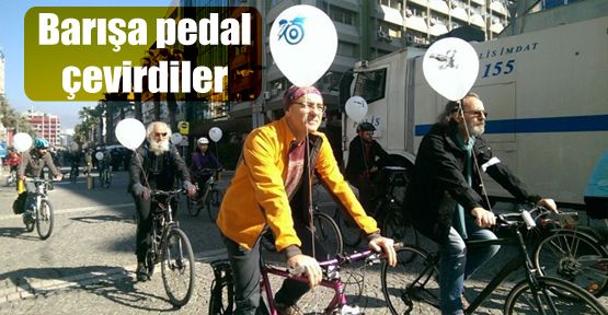 Barışa pedal çevirdiler