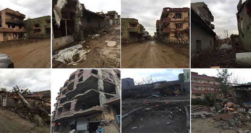 Cizre’de parçalanan cenazenin yarısı Mardin’e yarısı Antep’e gönderilmiş