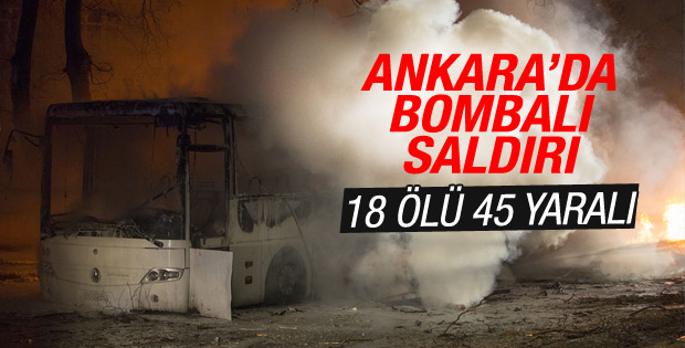 Ankara’da Patlama: 18 Kişi Hayatını Kaybetti