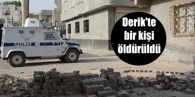 Derik’te bir kişi öldürüldü