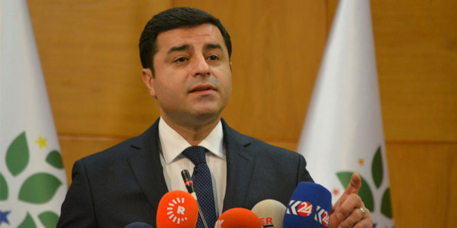 Demirtaş: Türkiye Enver Paşa kafasıyla savaşa sürükleniyor