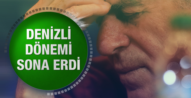 Galatasaray’da Mustafa Denizli dönemi sona erdi