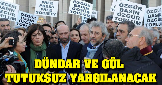 Mahkeme, Dündar ve Gül’ün tutuksuz yargılanmalarına karar verdi