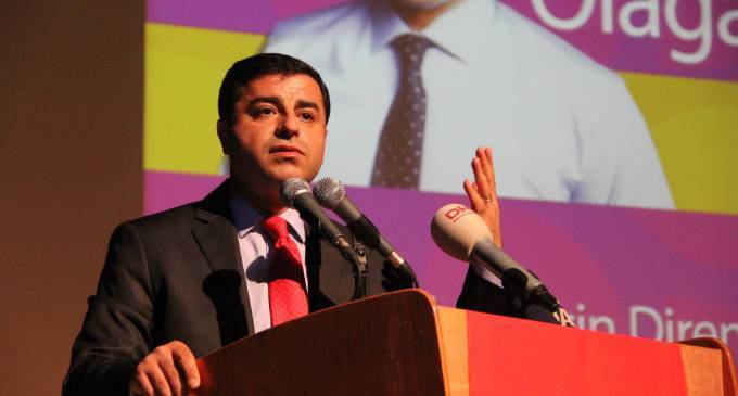 Demirtaş: Barış için tek yol AKP’nin durdurulması