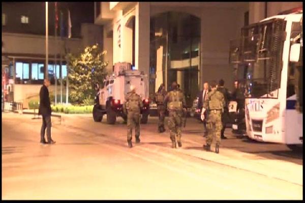 Ak Parti İstanbul İl Merkezi’nin bahçesine patlayıcı atıldı